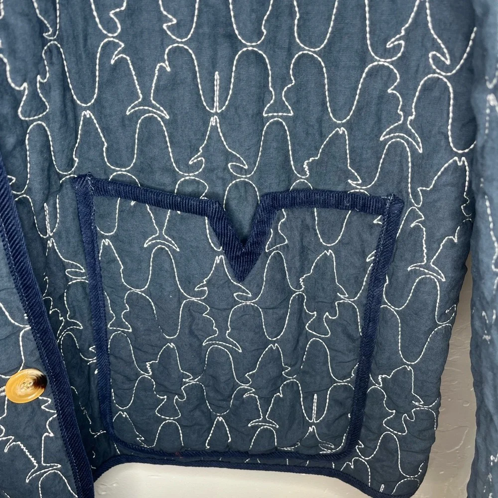 Tombolo Dark N’ Stormy Quilt Jacket Waterproof Reversible Unisex XXL - Picture 4 of 13